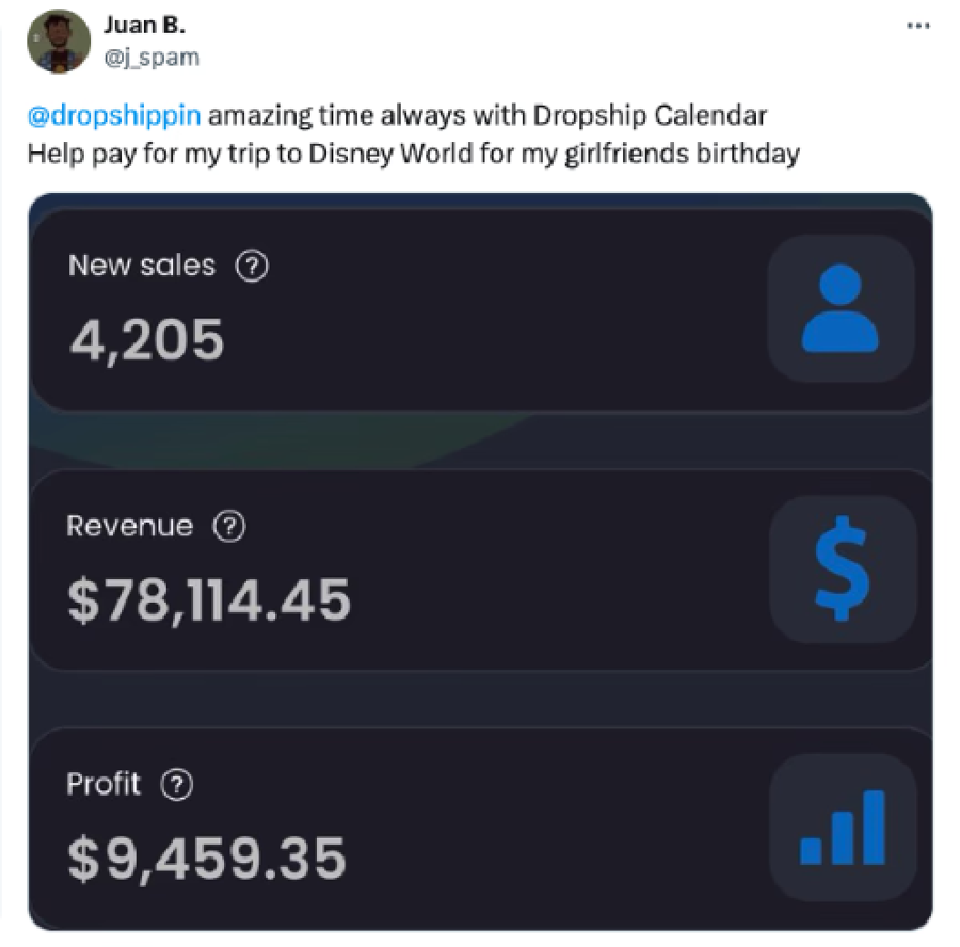 Customer dashboard showing $78,114.45